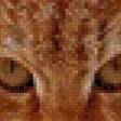 Предпросмотр схемы вышивки «Рыжий кот» (№546427)