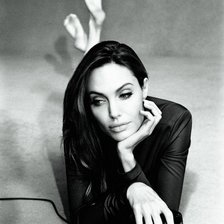 Схема вышивки «Анджелина Джоли»