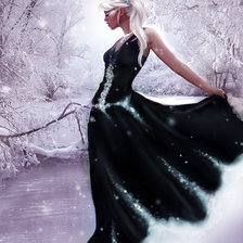 Схема вышивки «девушка»