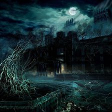 Схема вышивки «замок»