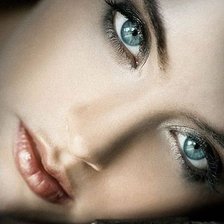 Схема вышивки «девушка»