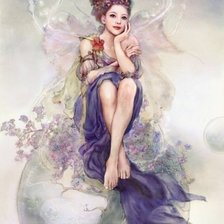 Схема вышивки «Фея»