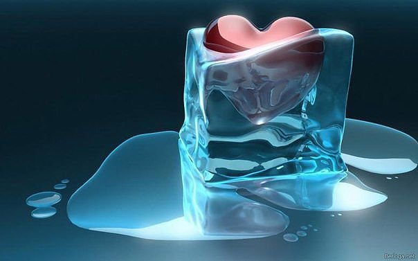 №547199 - сердце, лед - оригинал