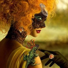 Схема вышивки «Загадка»