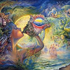 Схема вышивки «Русалочка»