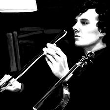 Схема вышивки «Шерлок»