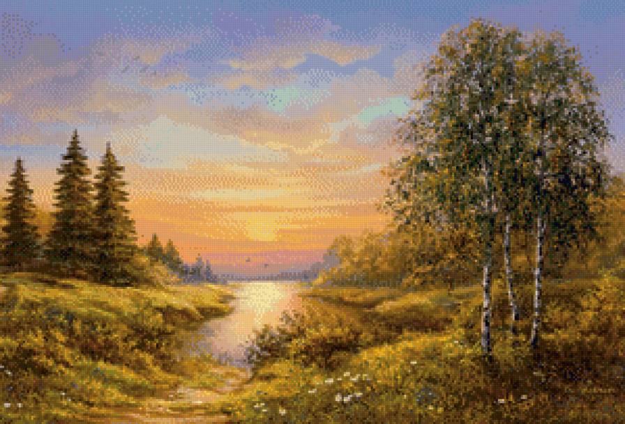 пейзаж - картина - предпросмотр