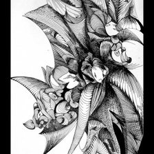 Схема вышивки «фэнтези»