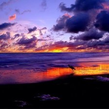 Схема вышивки «Закат»