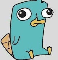 Схема вышивки «утконос»