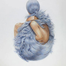 Схема вышивки «женский образ»