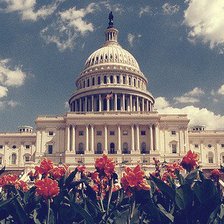 Схема вышивки «Белый дом. Вашингтон»