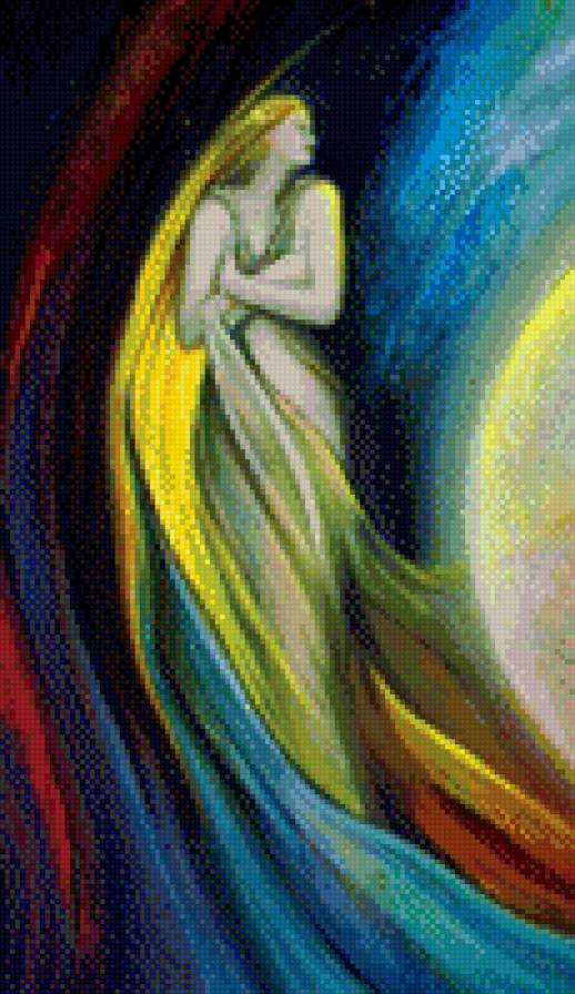 Дева - фантазия, дева, красота - предпросмотр