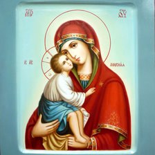 Схема вышивки «Донская икона»