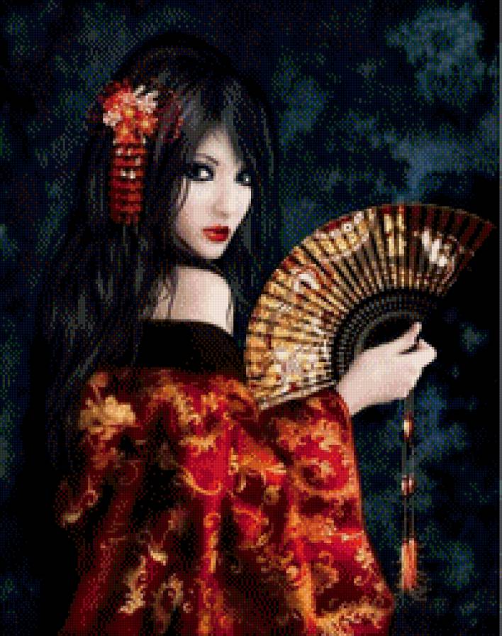 Японка - девушки - предпросмотр