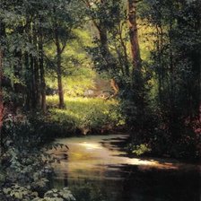 Лесной ручей