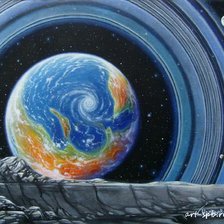 Схема вышивки «Земля»