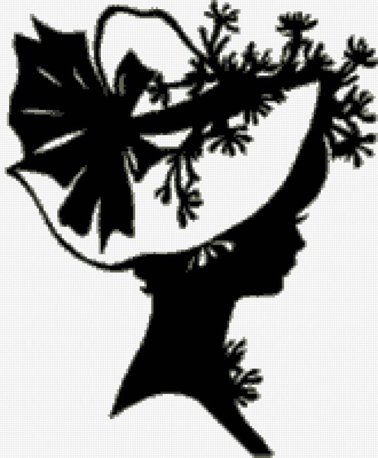 Силуэт - силуэты - предпросмотр