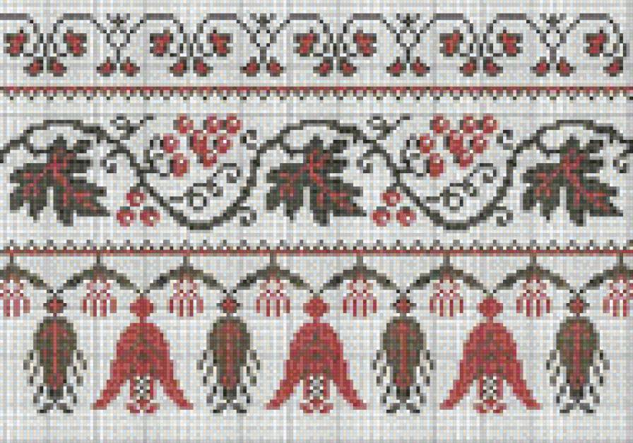 Кайма на рушник - предпросмотр