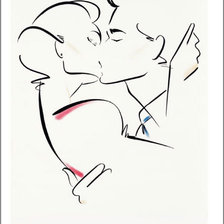 Схема вышивки «Пара»