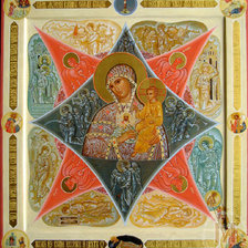 Схема вышивки «Неопалимая купина»