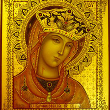 Схема вышивки «Андроньевская Богоматерь»