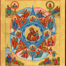 Схема вышивки «Неопалимая купина»