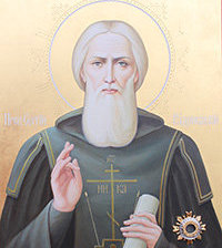 Схема вышивки «Сергей Радонежский»