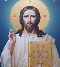 Схема вышивки «Икона Спасителя»