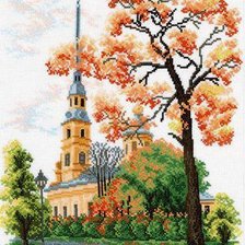 Схема вышивки «Храм»