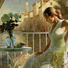 Схема вышивки «серия "женщины"»