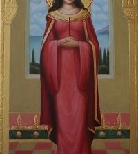 Схема вышивки «Святая Варвара»