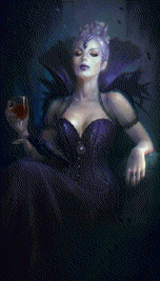 королева вампиров - девушка, вампир - предпросмотр