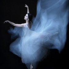 Схема вышивки «балерина»