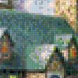 Предпросмотр схемы вышивки «домик у реки» (№549580)