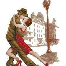 Схема вышивки «танец»