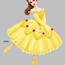 Схема вышивки «Бель-балерина»