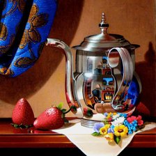 Схема вышивки «Чайник»