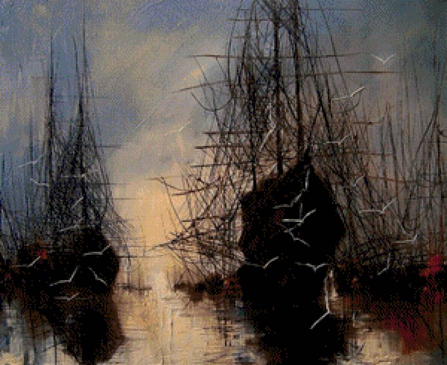 Justyna Kopania-lodzie - ziwopis, pejzaz - предпросмотр