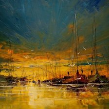 Схема вышивки «Justyna Kopania-statki»