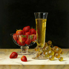 Схема вышивки «Вино с фруктами»