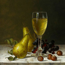 Схема вышивки «Вино с фруктами»