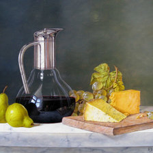 Схема вышивки «Вино с фруктами»