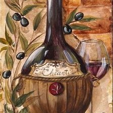 Схема вышивки «Вино (часть 2)»