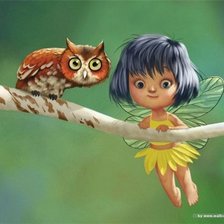 Схема вышивки «серия "эльфы"»