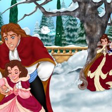 Схема вышивки «Семья Бель»