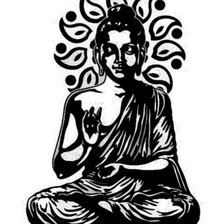 Схема вышивки «Будда»