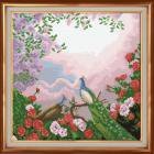 Схема вышивки «Павлины»