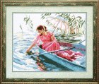 Схема вышивки «В лодке»