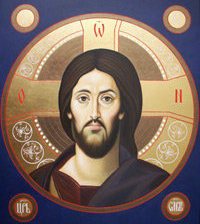 Схема вышивки «Спас Синайский»